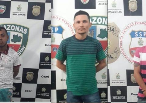Polícia prende trio de piratas de rio durante operação no Amazonas 