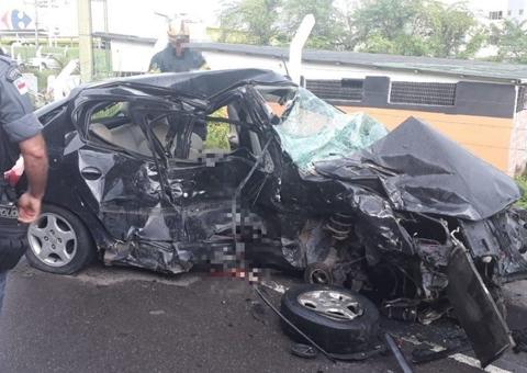 Mulher morre em grave acidente de trânsito em Manaus