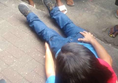 Homem leva dois tiros em rua do Centro de Manaus 