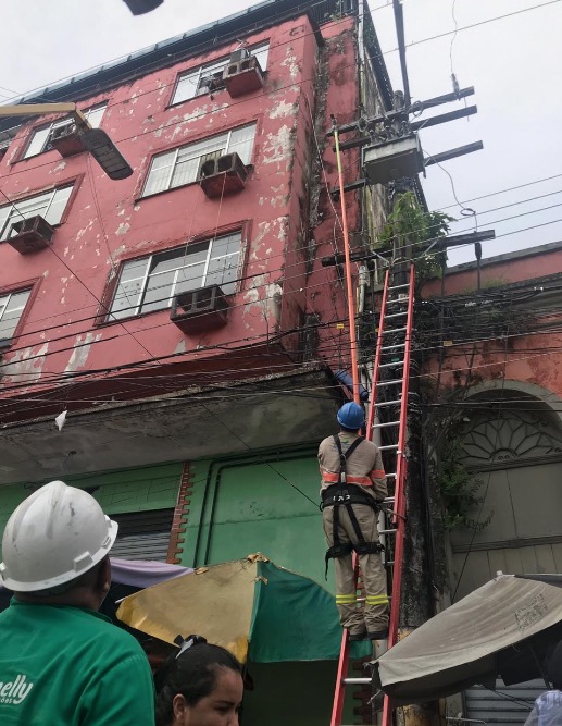  Durante operação, hotel é flagrado com ‘gato de energia’ no Centro