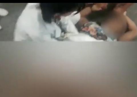 No Amazonas, família de mulher que deu à luz no chão de hospital denuncia caso a Conselho Tutelar