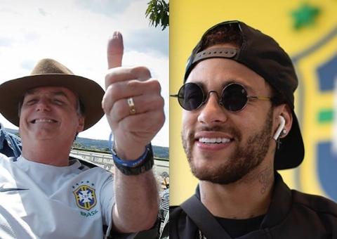 'Espero abraçar Neymar antes do jogo. Acredito nele', diz Bolsonaro