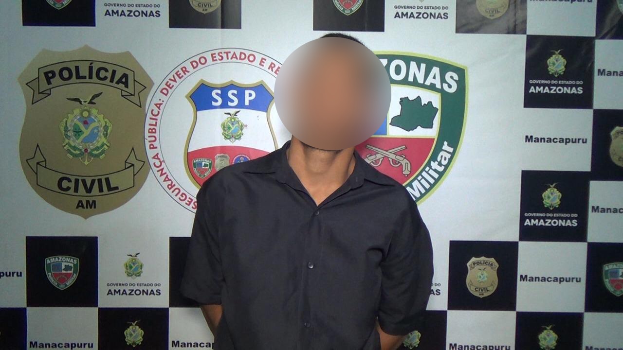 Polícia prende homem suspeito de tentar matar mulher a facadas no Amazonas