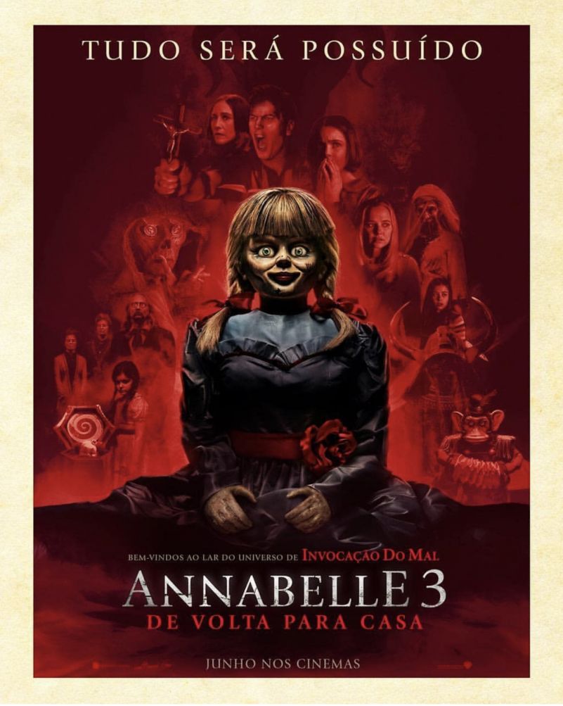 Vídeo de Annabelle 3 mostra nova entidade demoníaca 