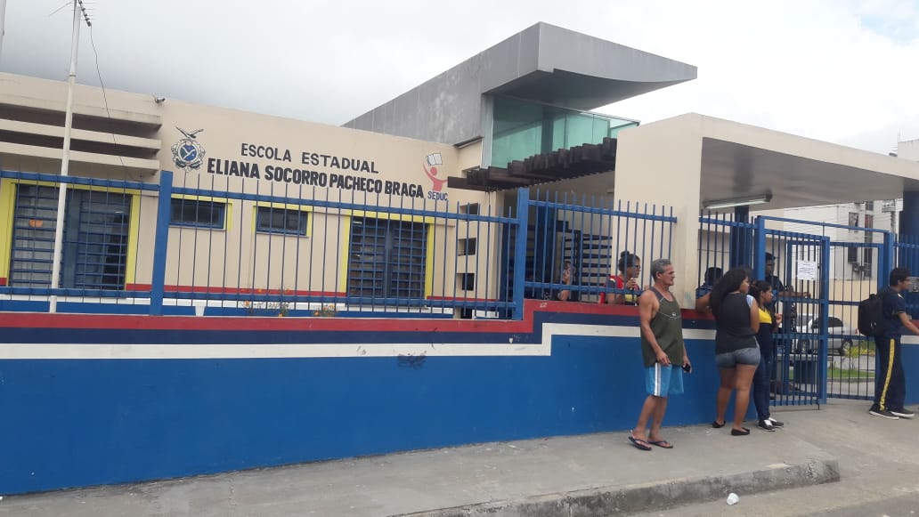 Estudante é baleada dentro de escola no Viver Melhor 