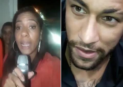 Moradora finge ser repórter para entrevistar Neymar; veja vídeo