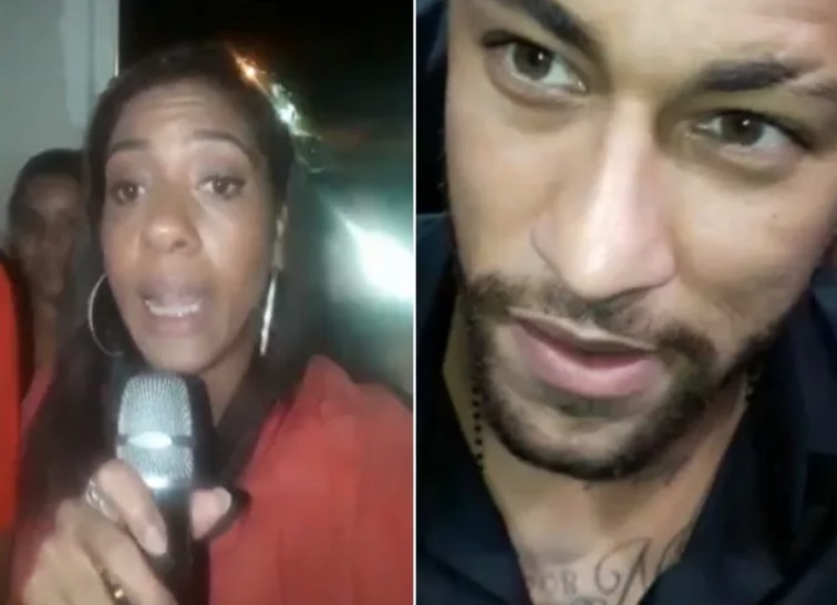 Moradora finge ser repórter para entrevistar Neymar; veja vídeo