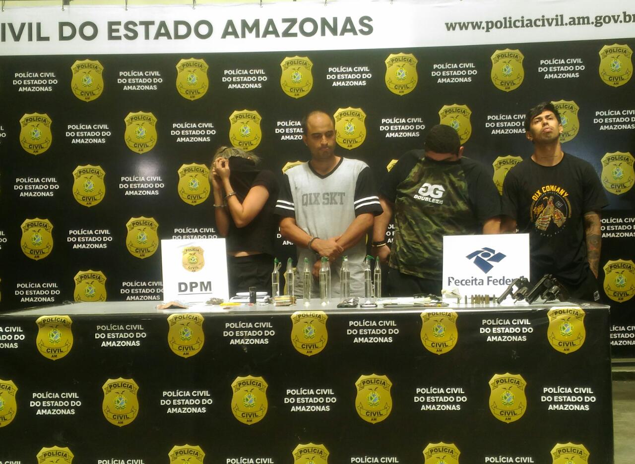 Suposto traficante é preso com drogas, arma de fogo e carro de luxo em Manaus 