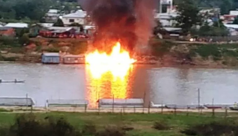 Embarcação explode e deixa 15 pessoas em estado grave no Acre