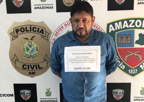 Homem condenado a 14 anos de prisão por estupro é recapturado em Manaus