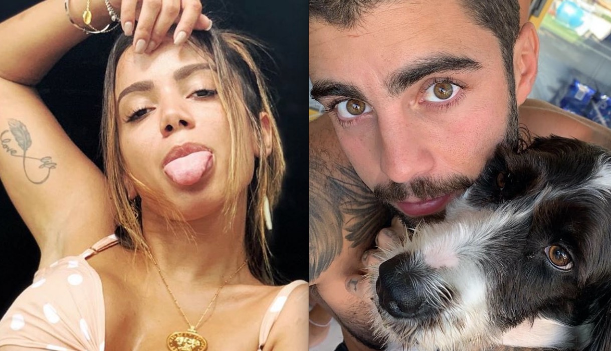 Pedro Scooby chega no Brasil e posta foto de Anitta de fio-dental