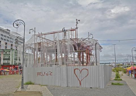 Revitalização do centro histórico avança com obras no Pavilhão Universal