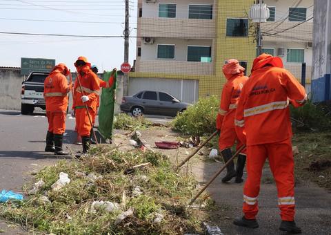 Mais de 64 mil toneladas de lixo foram já retiradas de Manaus neste ano
