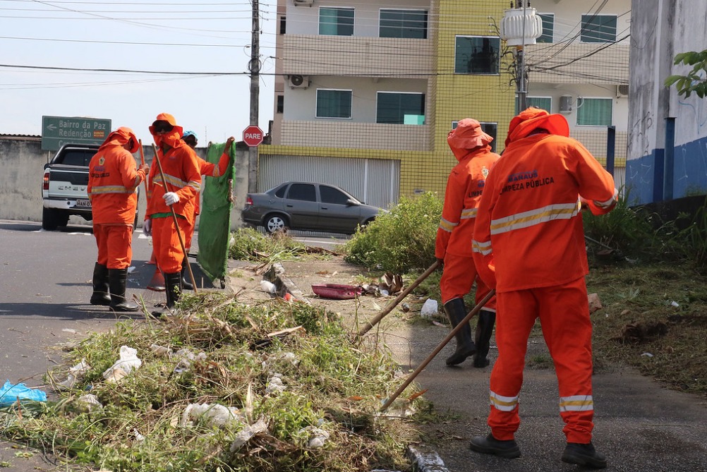 Mais de 64 mil toneladas de lixo foram já retiradas de Manaus neste ano