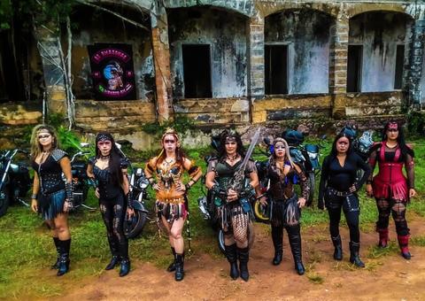 Shopping em Manaus recebe encontro de mulheres motociclistas