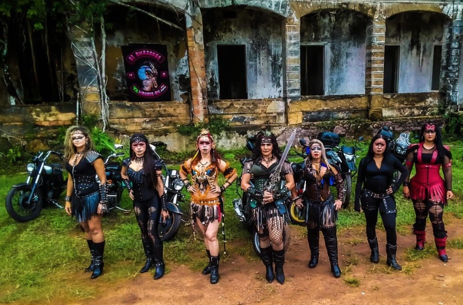 Shopping em Manaus recebe encontro de mulheres motociclistas