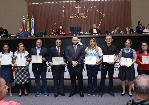 Doação de sangue dá diploma Diamante ao TCE Amazonas