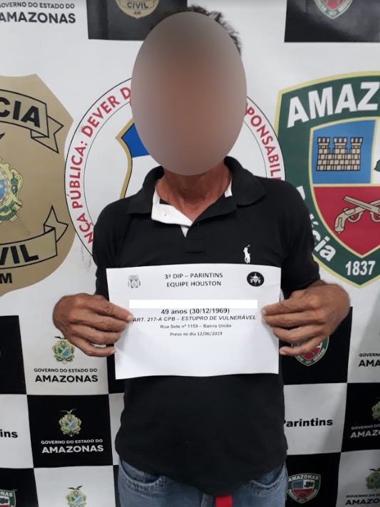 Homem é preso por estuprar a própria neta no Amazonas 