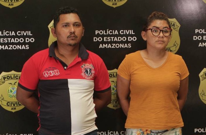 Dupla é presa suspeita de integrar facção criminosa e liderar tráfico de drogas em Manaus