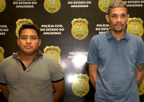 Dupla é presa suspeita de praticar roubos a estabelecimentos comerciais de Manaus 