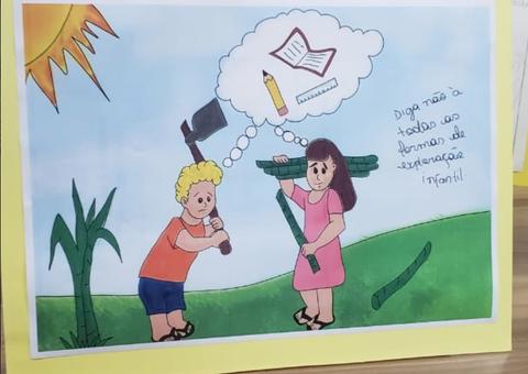 Adolescente de Manaus ganha concurso nacional de desenhos sobre trabalho infantil
