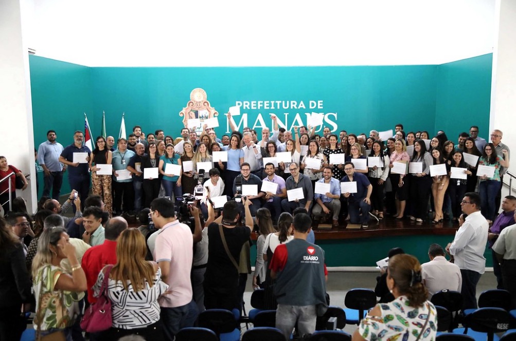 Servidores da Manaus Previdência são homenageados por 1º lugar em Responsabilidade Previdenciária