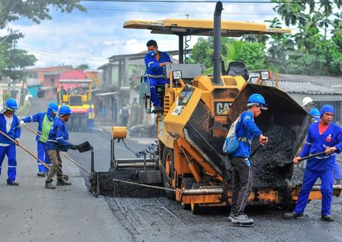 Bairro terá mais de três quilômetros de ruas recapeadas em Manaus