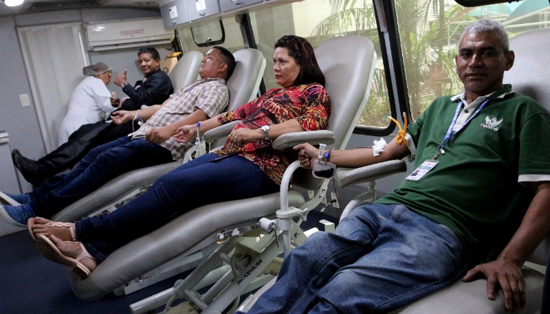 Vampirão coleta mais de 50 doações de sangue na Câmara Municipal de Manaus