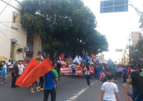 Com previdência entre as principais pautas, greve geral reúne adeptos em Manaus