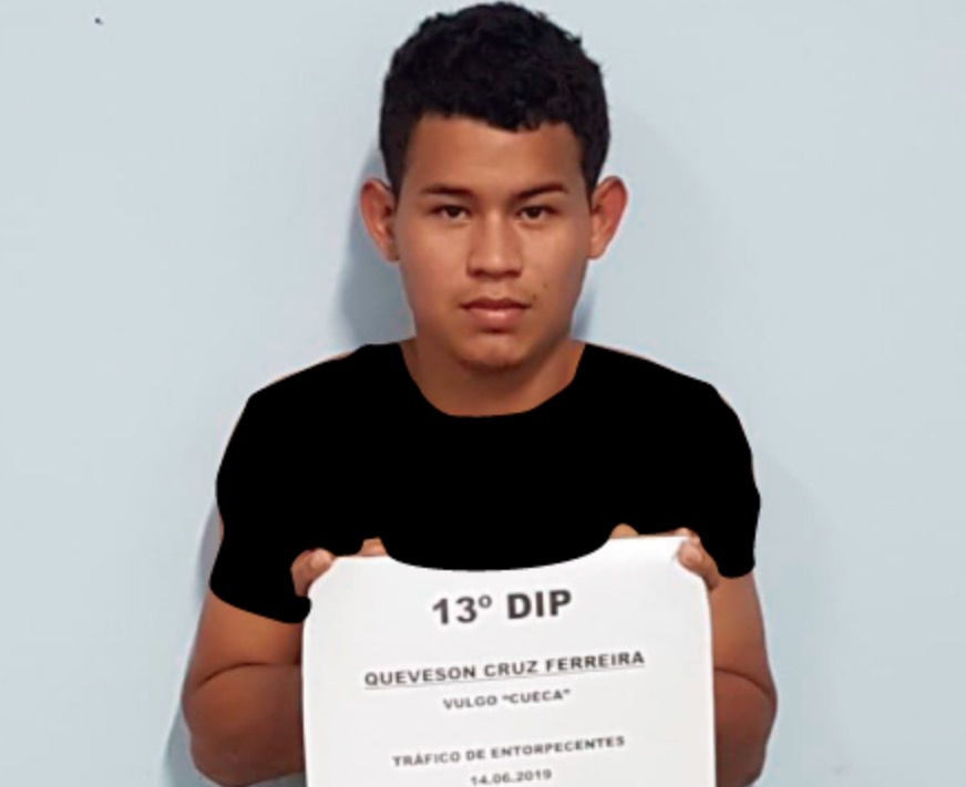 'Cueca' é preso vendendo drogas em bairro de Manaus