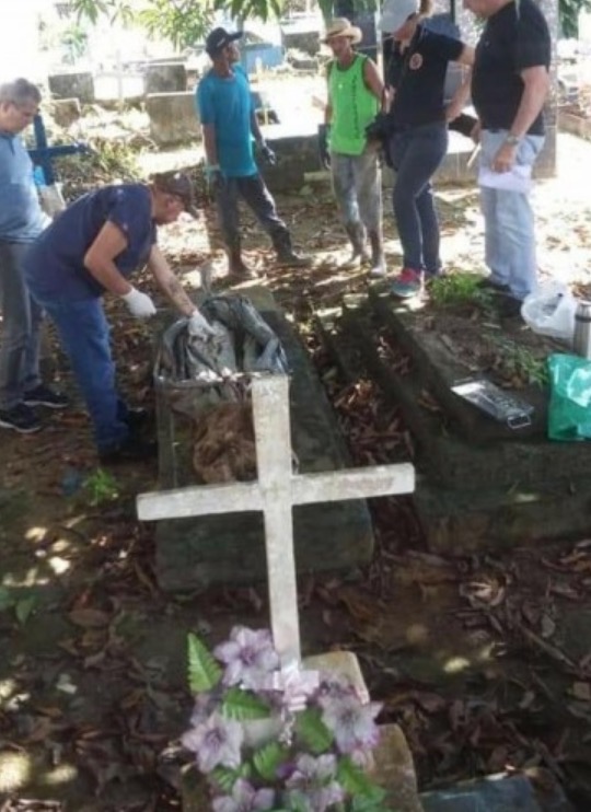 Corpo de homem morto em 2015 em Iranduba é exumado pela Polícia Civil 