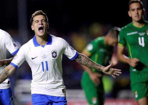 Brasil estreia na Copa América com vitória de 3 x 0 contra Bolívia
