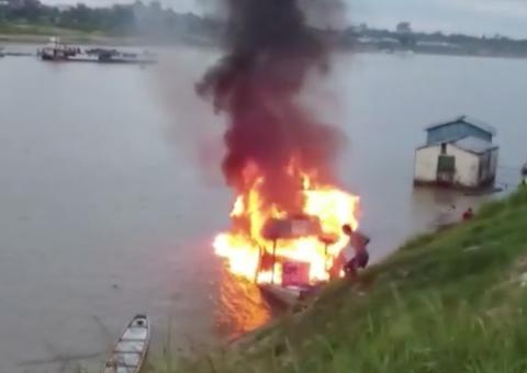 Morre mais uma vítima de explosão em barco no Acre