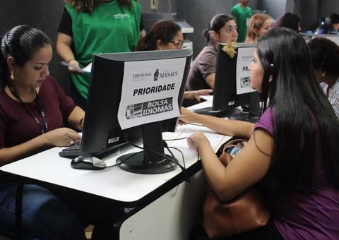 Prazo de inscrições para o Bolsa Idiomas se encerra neste domingo em Manaus 