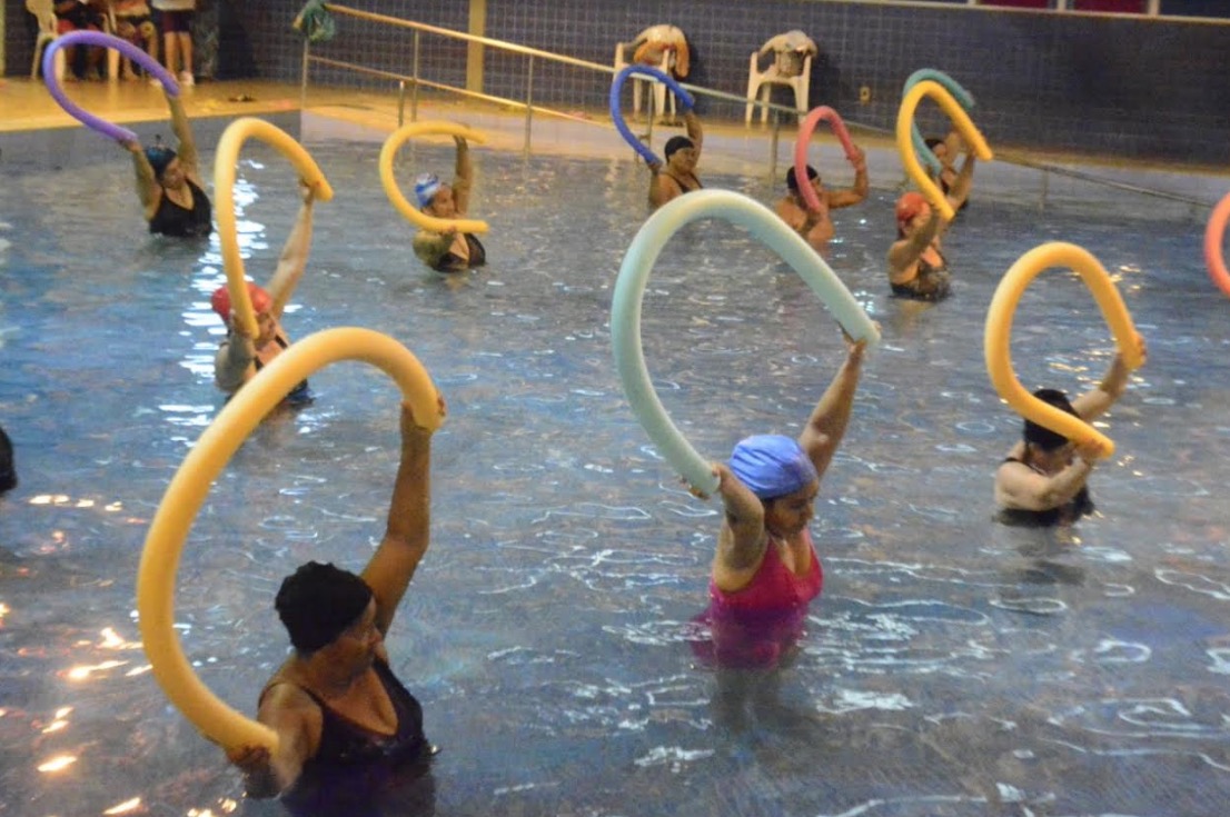 Centro de Convivência em Manaus volta a oferecer aulas de natação e hidroginástica