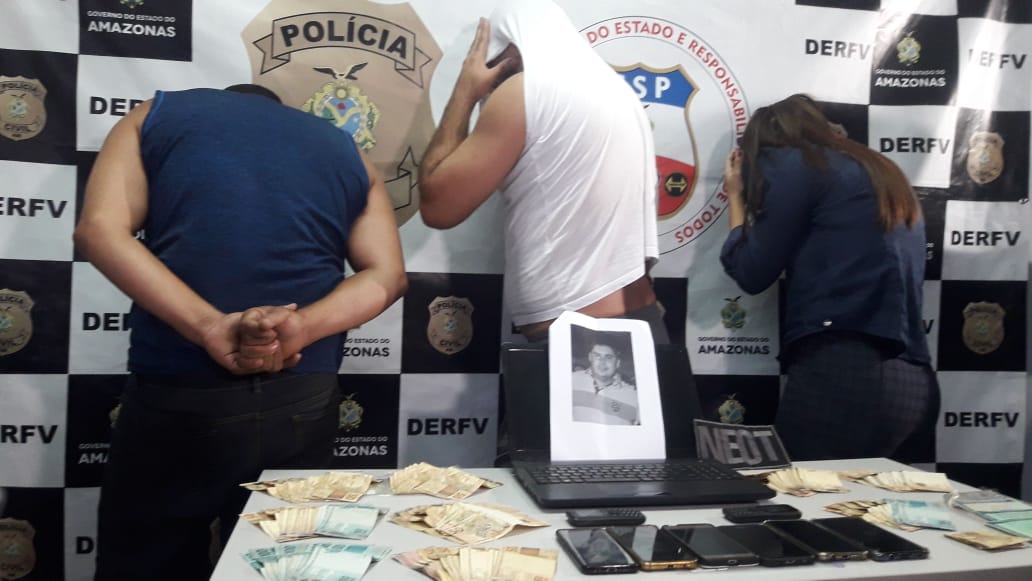 Quatro pessoas são presas suspeitas de desmanchar veículos ilegalmente em Manaus 