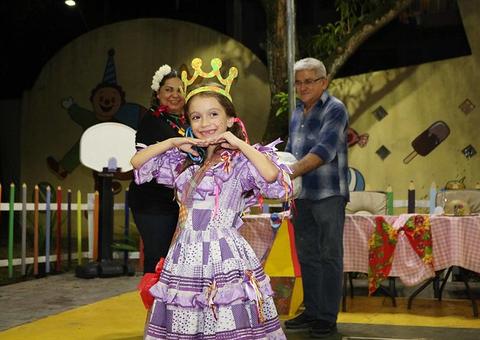 Concurso Rei e Rainha Caipira marca arraial infantil no Parque da Criança
