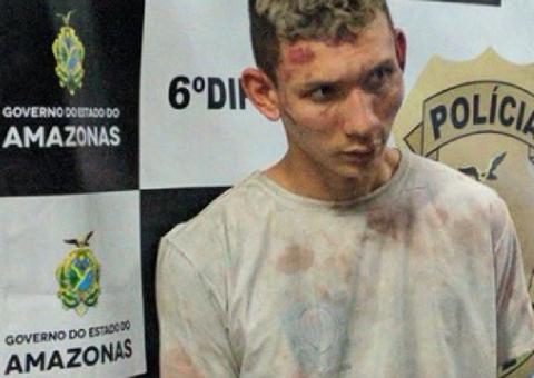Em Manaus, homem é espancado por populares suspeito de furtar materiais de loja avaliado em R$50 mil 