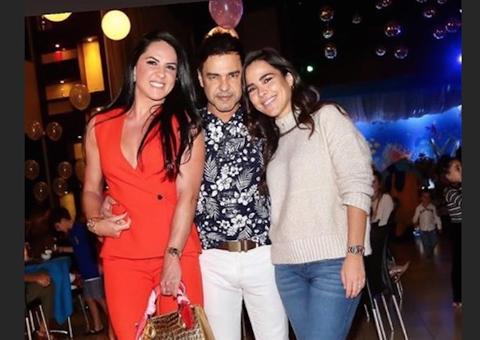 Graciele Lacerda posa com Wanessa em festa e dispara: ‘respeito e amor’