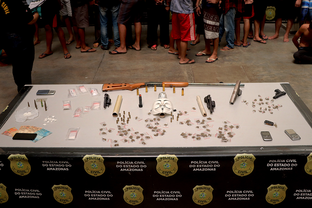 Operação contra o tráfico termina com 40 presos em Manaus