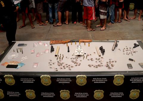 Operação contra o tráfico termina com 40 presos em Manaus