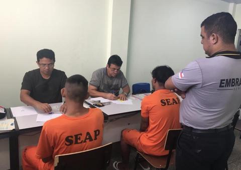 Internos do CDPM 2 recebem ação de emissão de carteira de identidade em Manaus