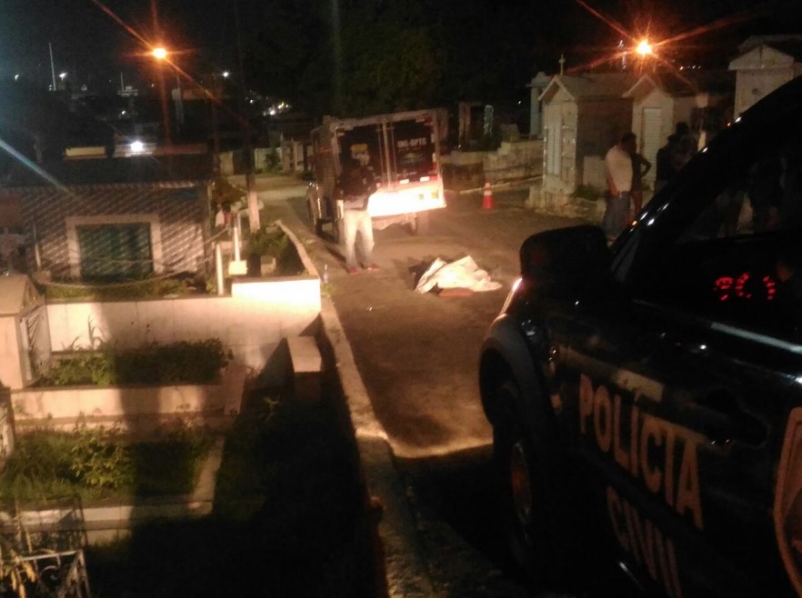 Funcionário do Samu é assassinado em cemitério de Manaus