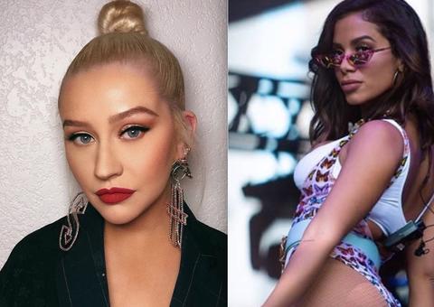 Produtor confirma parceria entre Anitta e Christina Aguilera 