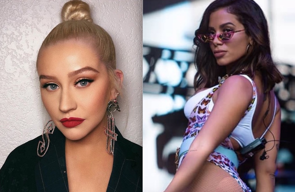 Produtor confirma parceria entre Anitta e Christina Aguilera 
