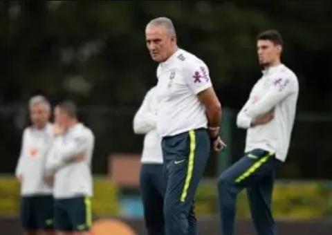 Convidados da seleção vazam nas redes sociais imagens de treino fechado