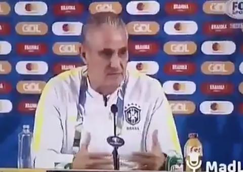 Em coletiva, Tite esconde time titular e pede apoio da torcida