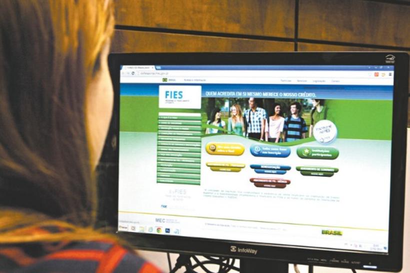 Inscrições para o Fies poderão ser feitas a partir de terça-feira 