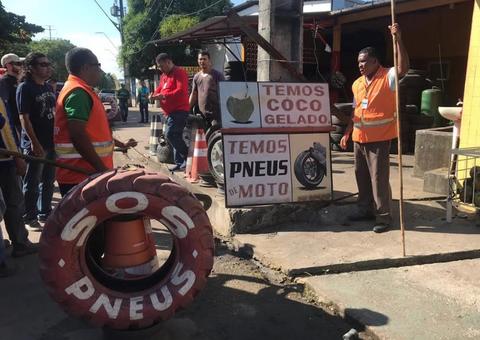Mais de 3 mil engenhos publicitários foram retirados das ruas de Manaus neste ano