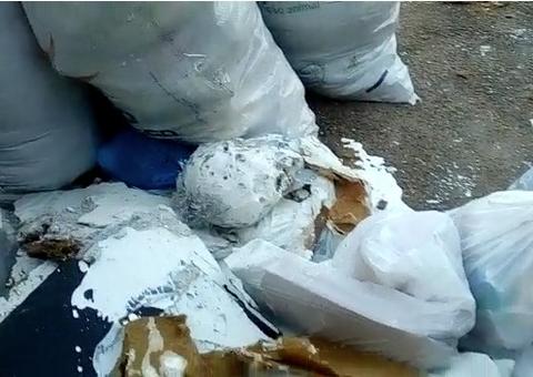 Moradores ficam chocados ao encontrarem crânio humano em lixeira de Manaus